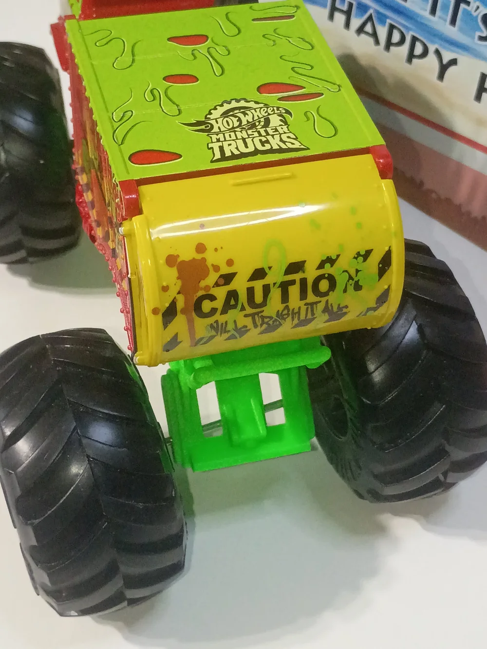 Hot Wheels Monster Truck 1.24 (Scale Will Trash It All ) Loose Truck